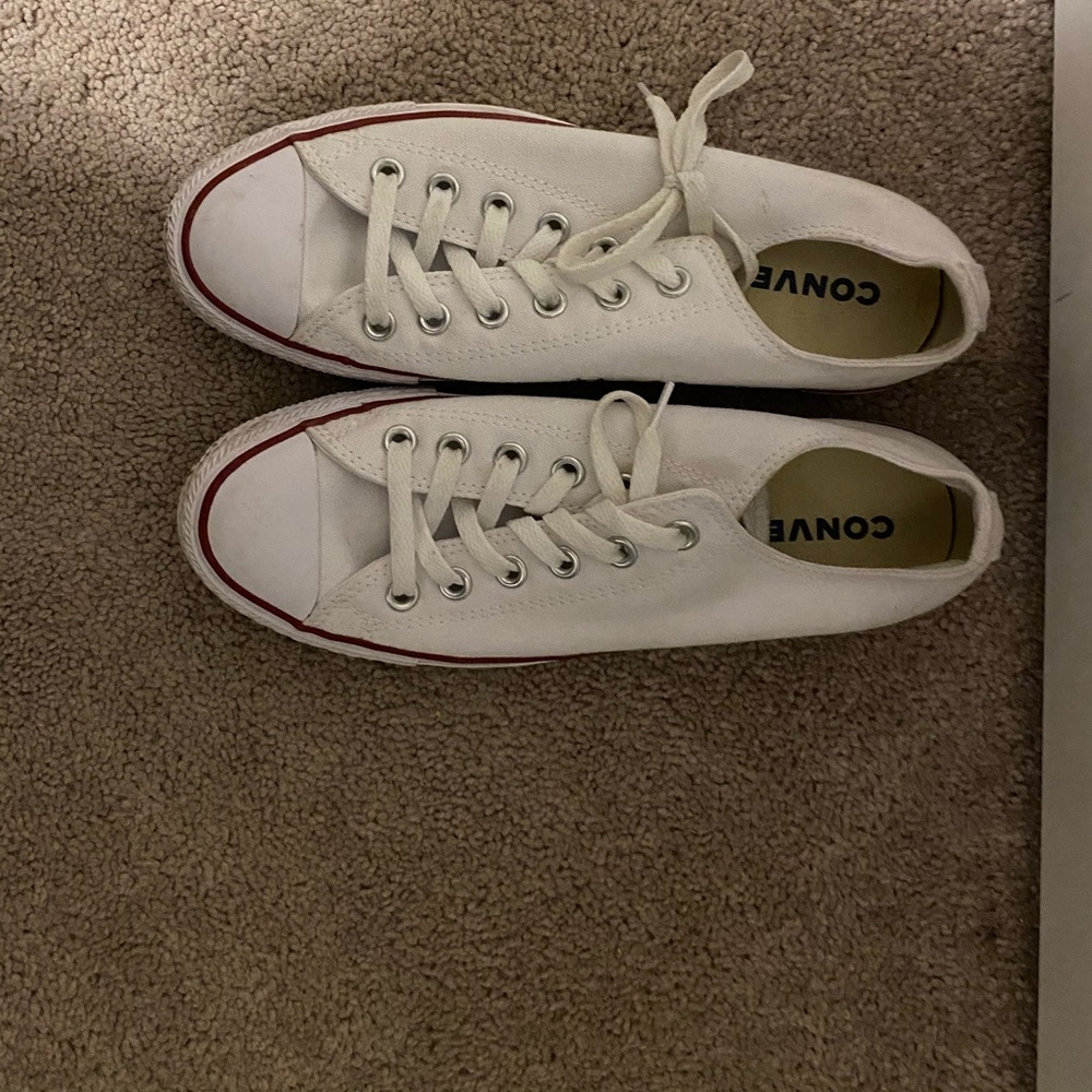 - white converses.